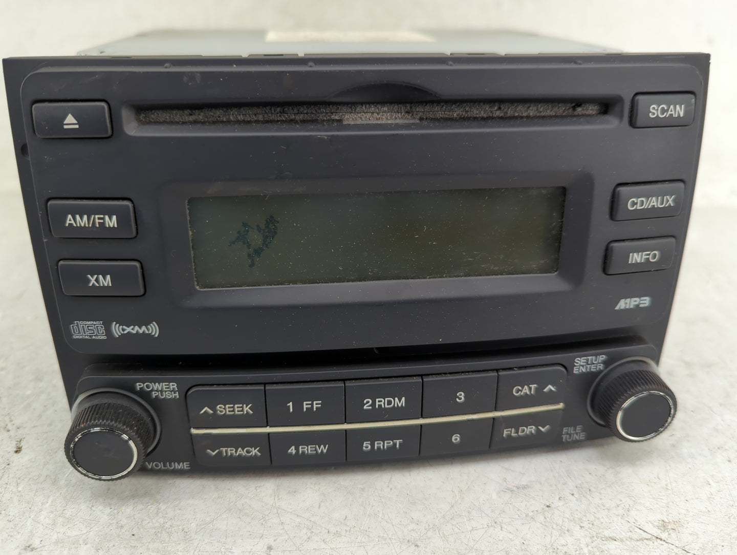 2007-2010 Hyundai Elantra Radio AM FM Cd Player Receiver Replacement P/N:961602H5309Y0Z A-200HDUX9Y Fits Fits 2007 2008 2009