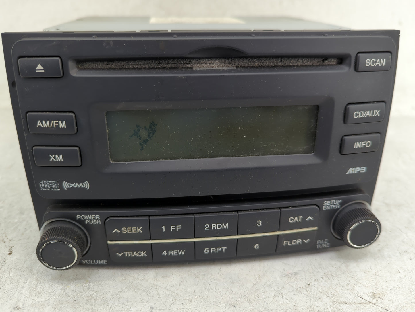 2007-2010 Hyundai Elantra Radio AM FM Cd Player Receiver Replacement P/N:961602H5309Y0Z A-200HDUX9Y Fits Fits 2007 2008 2009