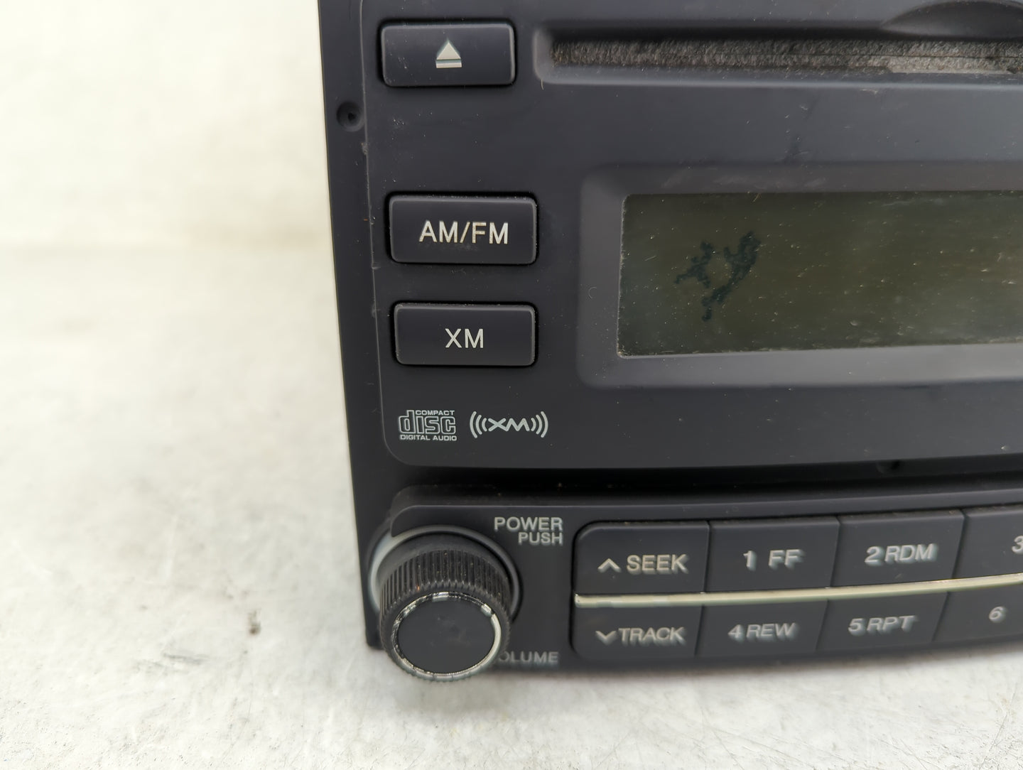 2007-2010 Hyundai Elantra Radio AM FM Cd Player Receiver Replacement P/N:961602H5309Y0Z A-200HDUX9Y Fits Fits 2007 2008 2009