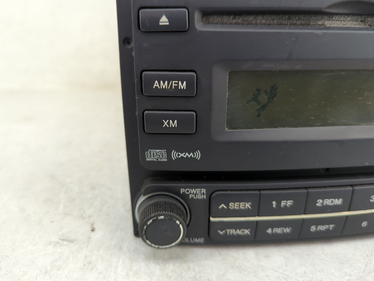 2007-2010 Hyundai Elantra Radio AM FM Cd Player Receiver Replacement P/N:961602H5309Y0Z A-200HDUX9Y Fits Fits 2007 2008 2009