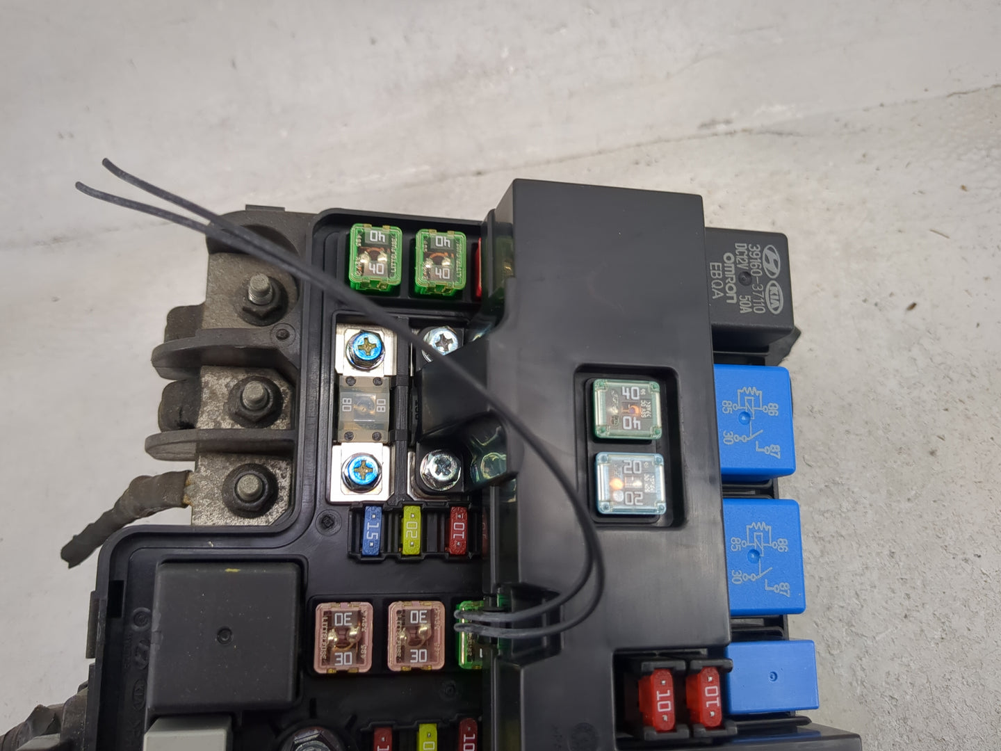 2007-2009 Hyundai Elantra Fusebox Fuse Box Panel Relay Module P/N:91950-1H030 Fits Fits 2007 2008 2009 OEM Used Auto Parts -