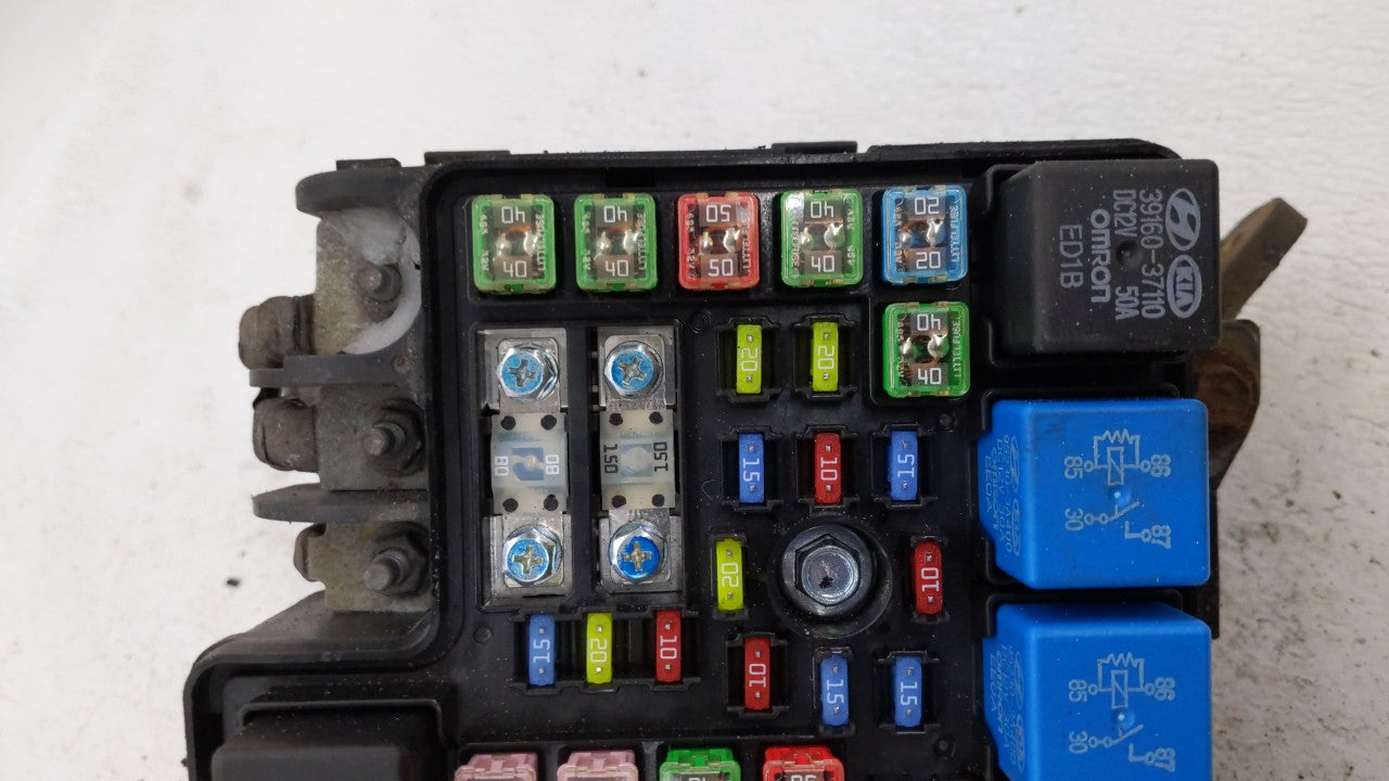 2007-2009 Hyundai Elantra Fusebox Fuse Box Panel Relay Module P/N:91950-1H030 Fits Fits 2007 2008 2009 OEM Used Auto Parts -