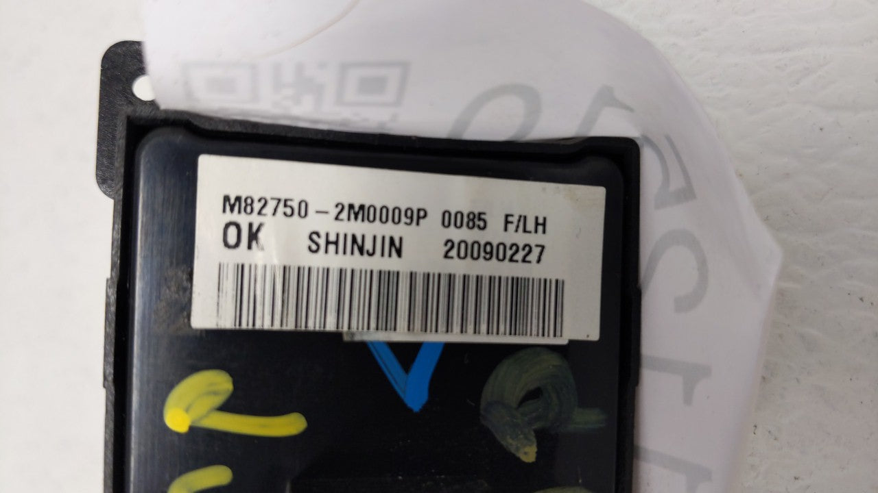 2009-2010 Hyundai Genesis Master Power Window Switch Replacement Driver Side Left P/N:M82750-2M0009P M82750-2M0009P Fits OEM
