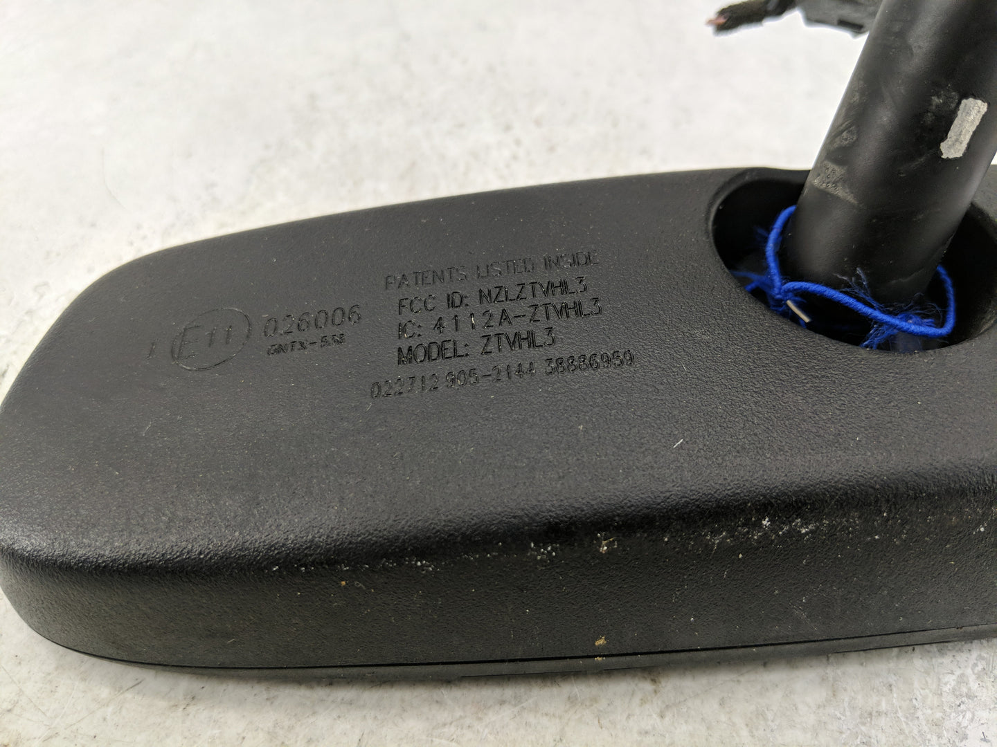2009-2016 Hyundai Genesis Interior Rear View Mirror Replacement OEM P/N:4112A-ZTVHL3 Fits OEM Used Auto Parts - Oemusedautop