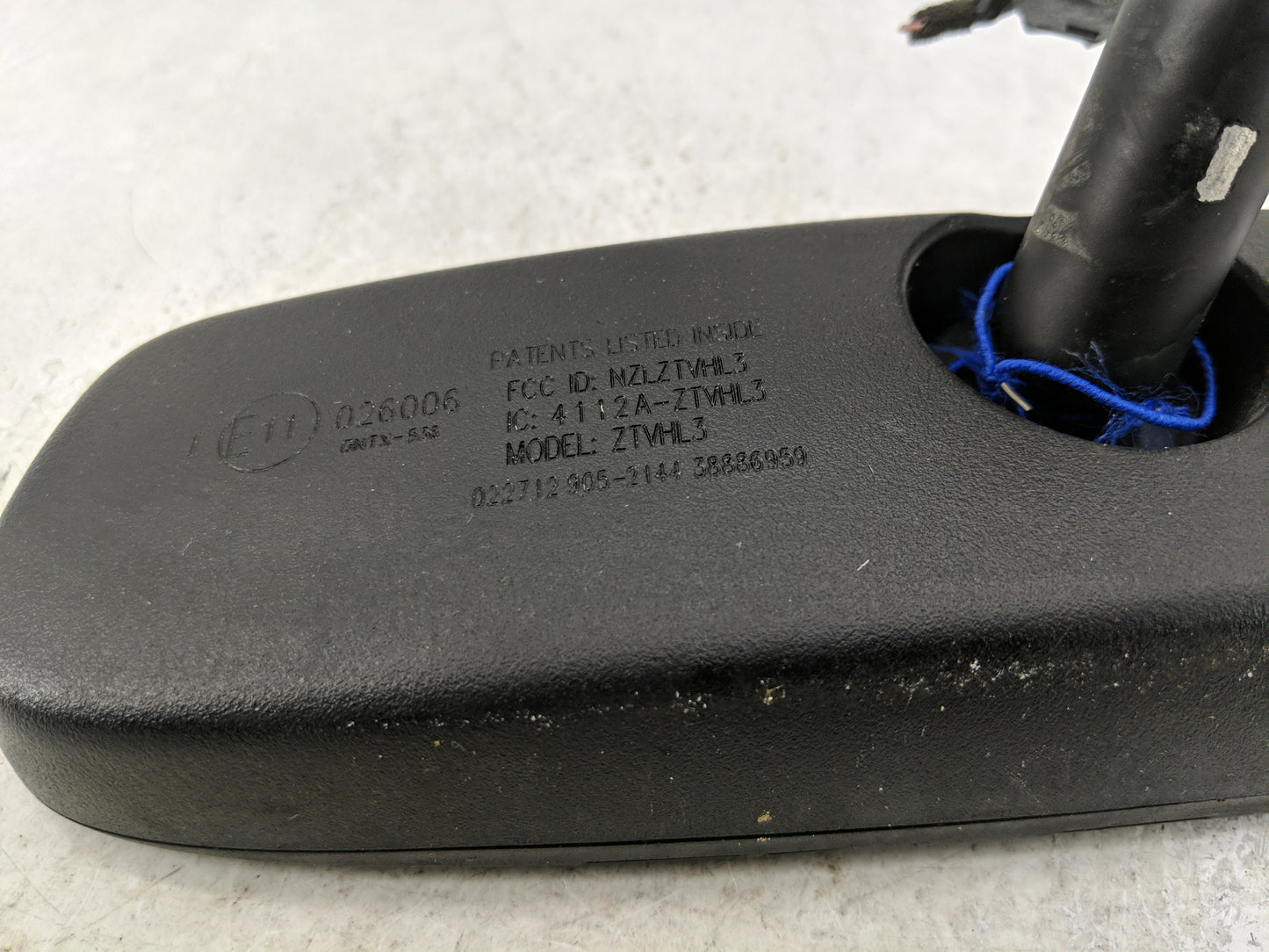 2009-2016 Hyundai Genesis Interior Rear View Mirror Replacement OEM P/N:4112A-ZTVHL3 Fits OEM Used Auto Parts - Oemusedautop