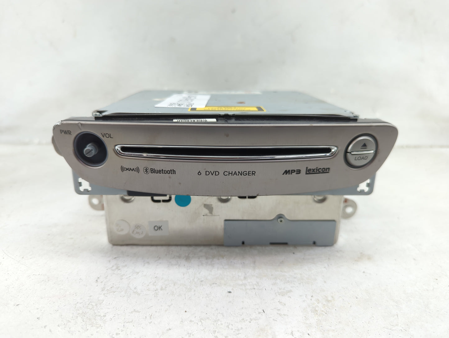 2009 Hyundai Genesis Radio AM FM Cd Player Receiver Replacement P/N:96560-3M500 BE7639, 1806726 Fits OEM Used Auto Parts - O