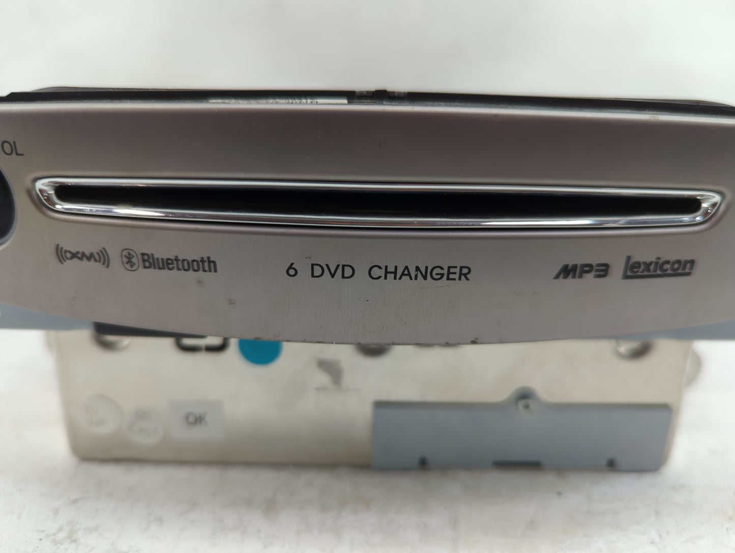 2009 Hyundai Genesis Radio AM FM Cd Player Receiver Replacement P/N:96560-3M500 BE7639, 1806726 Fits OEM Used Auto Parts - O