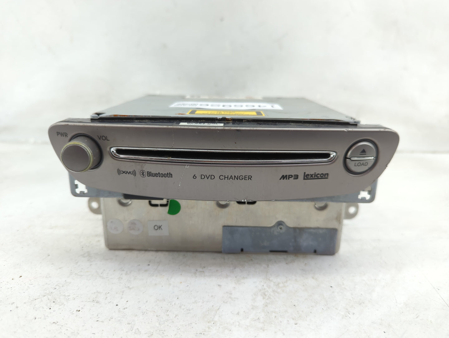 2009 Hyundai Genesis Radio AM FM Cd Player Receiver Replacement P/N:T8G BHDIS 6434A-BHDIS, B013386 Fits OEM Used Auto Parts 
