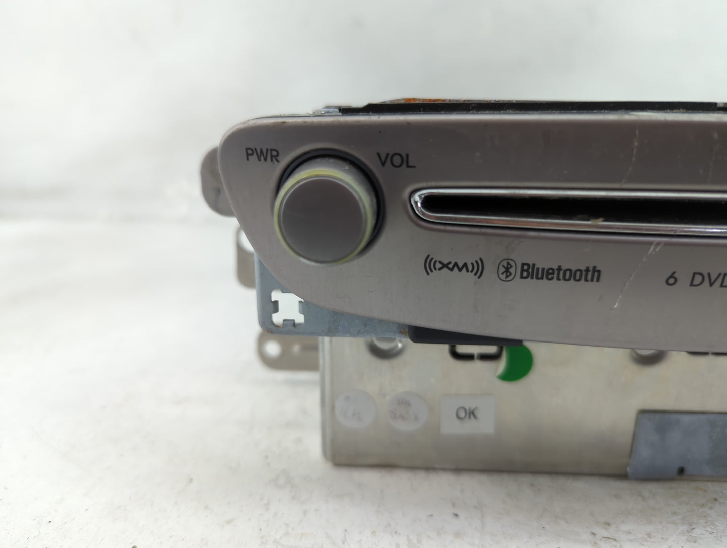 2009 Hyundai Genesis Radio AM FM Cd Player Receiver Replacement P/N:T8G BHDIS 6434A-BHDIS, B013386 Fits OEM Used Auto Parts 