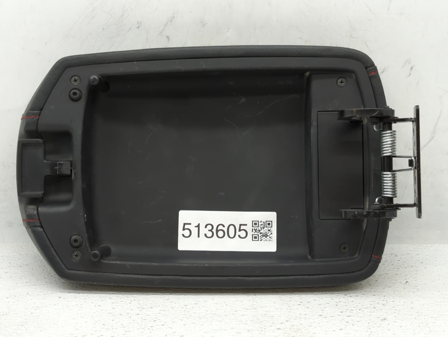 2009-2010 Hyundai Genesis Center Console Armrest Cover Lid Black - Oemusedautoparts1.com