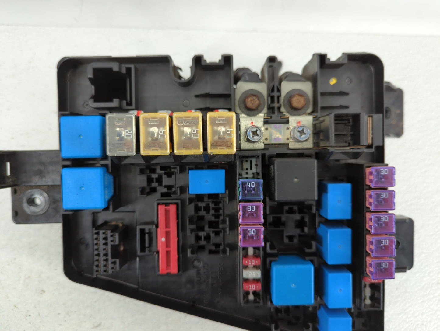 2009-2014 Hyundai Genesis Fusebox Fuse Box Panel Relay Module P/N:91950-3M170 91950-3M173 Fits OEM Used Auto Parts - Oemused
