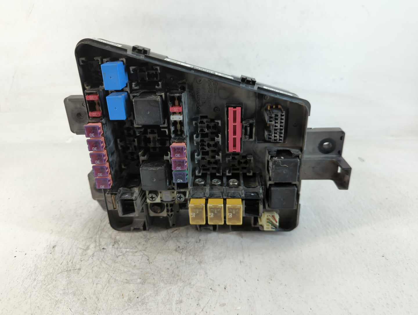 2009-2011 Hyundai Genesis Fusebox Fuse Box Panel Relay Module P/N:91241 3M340 Fits Fits 2009 2010 2011 OEM Used Auto Parts -