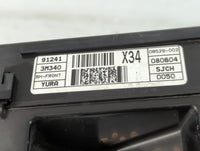 2009-2011 Hyundai Genesis Fusebox Fuse Box Panel Relay Module P/N:91241 3M340 Fits Fits 2009 2010 2011 OEM Used Auto Parts -