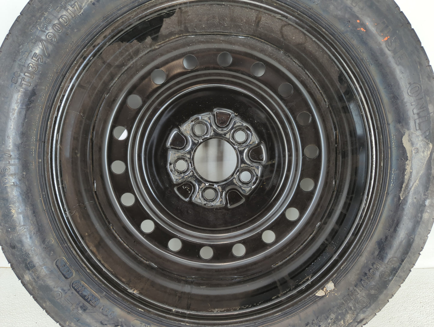 2009-2016 Hyundai Genesis Spare Donut Tire Wheel Rim Oem - Oemusedautoparts1.com