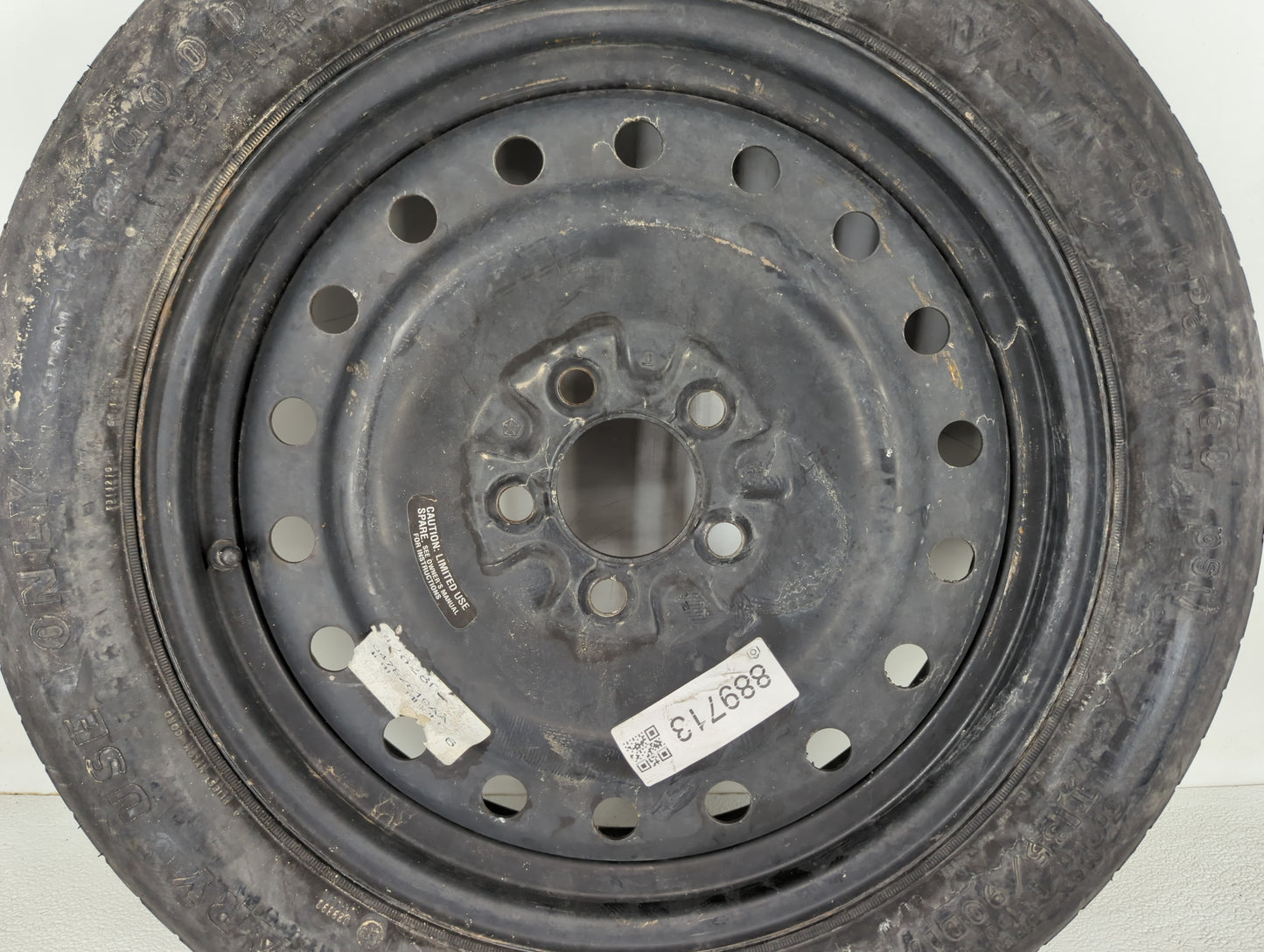 2009-2016 Hyundai Genesis Spare Donut Tire Wheel Rim Oem - Oemusedautoparts1.com