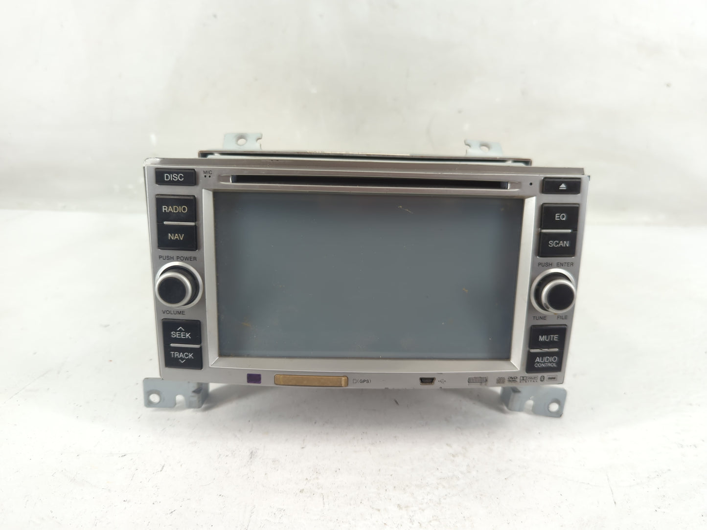 2009 Hyundai Santa Fe Radio AM FM Cd Player Receiver Replacement P/N:DS/DE-HY0910 Fits OEM Used Auto Parts - Oemusedautopart
