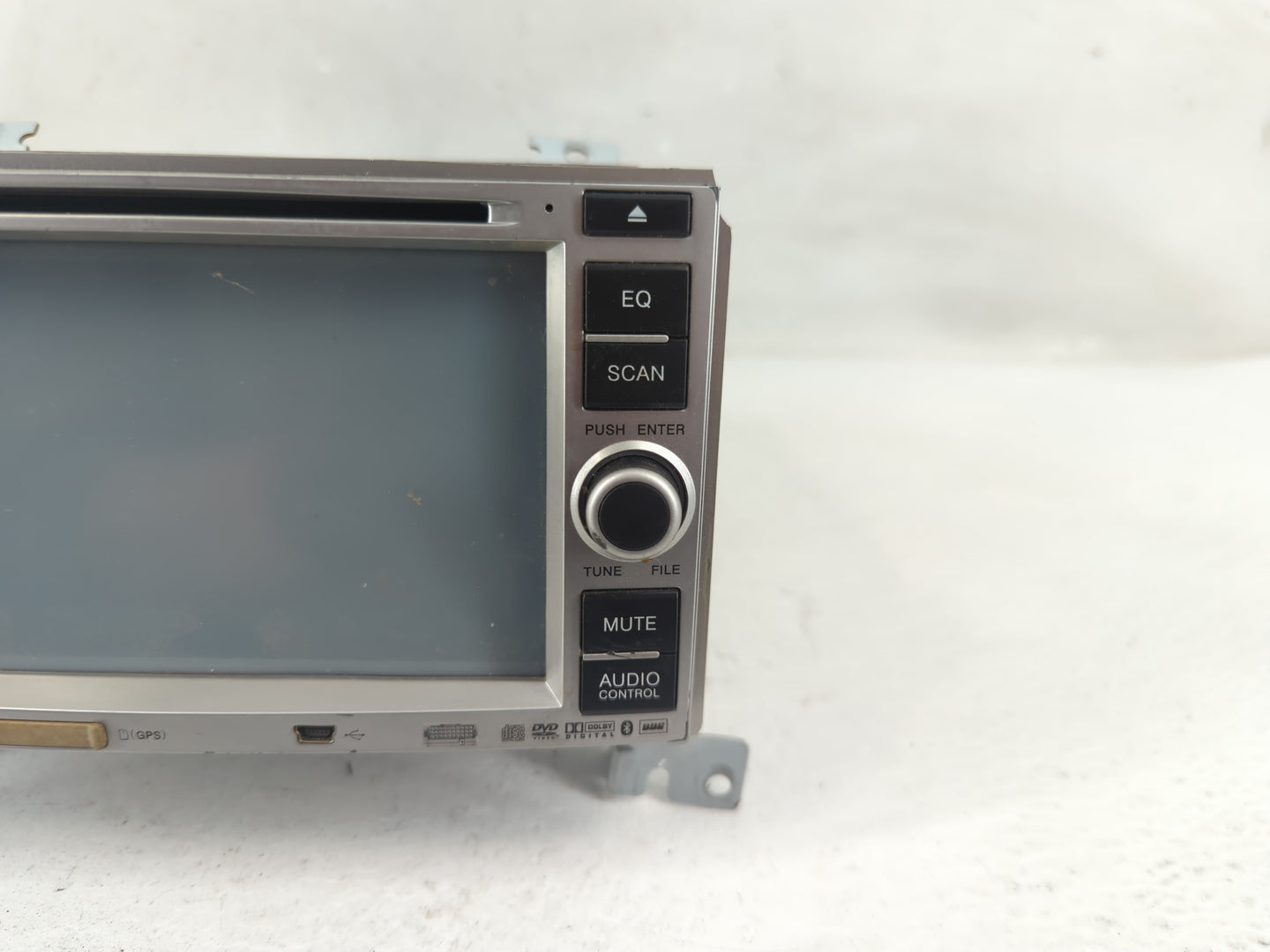 2009 Hyundai Santa Fe Radio AM FM Cd Player Receiver Replacement P/N:DS/DE-HY0910 Fits OEM Used Auto Parts - Oemusedautopart