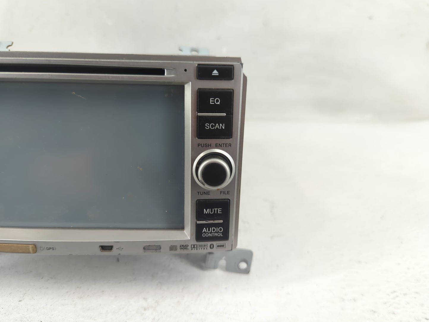 2009 Hyundai Santa Fe Radio AM FM Cd Player Receiver Replacement P/N:DS/DE-HY0910 Fits OEM Used Auto Parts - Oemusedautopart