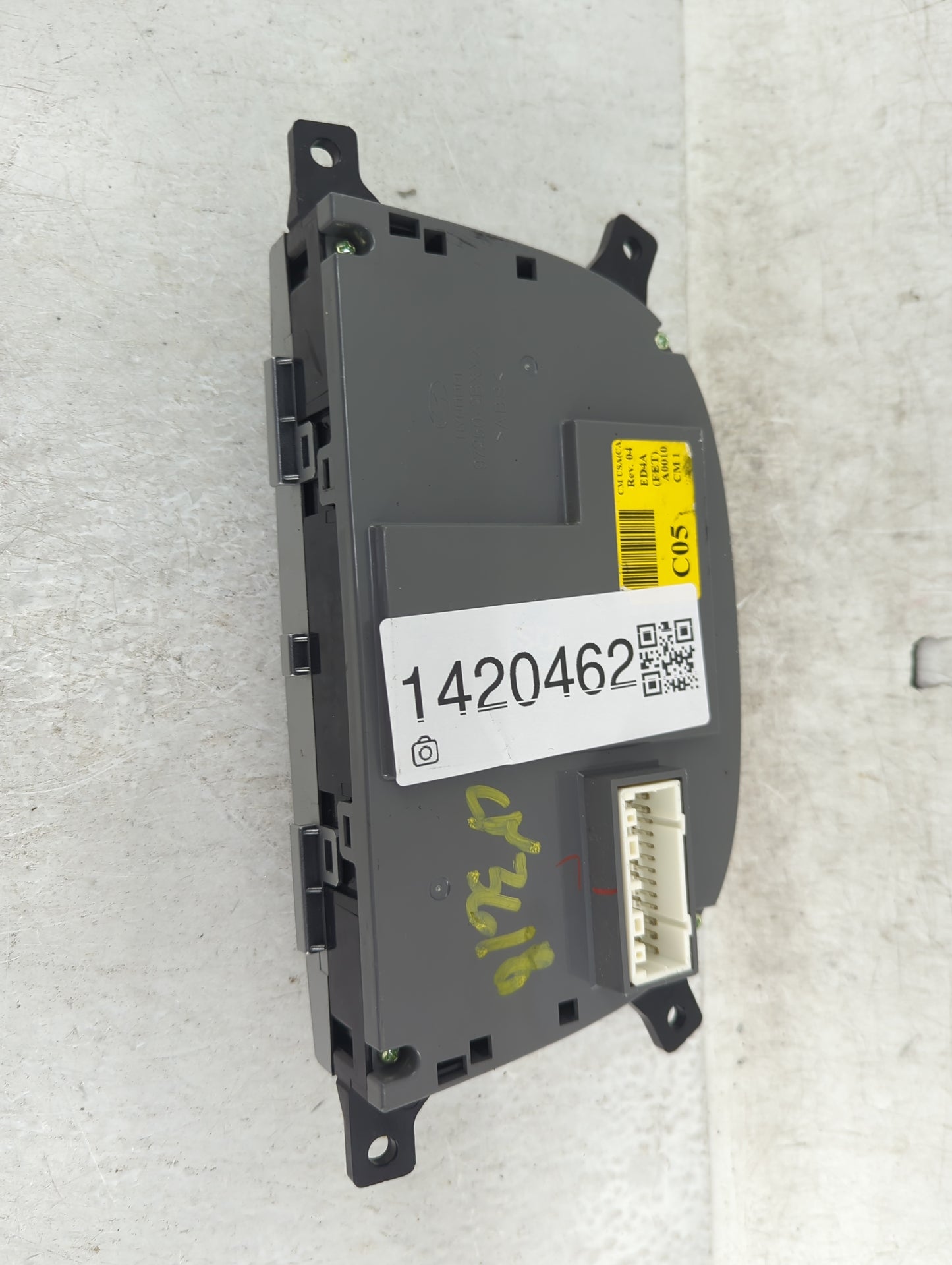 2007-2009 Hyundai Santa Fe Climate Control Module Temperature AC/Heater Replacement Fits Fits 2007 2008 2009 OEM Used Auto P