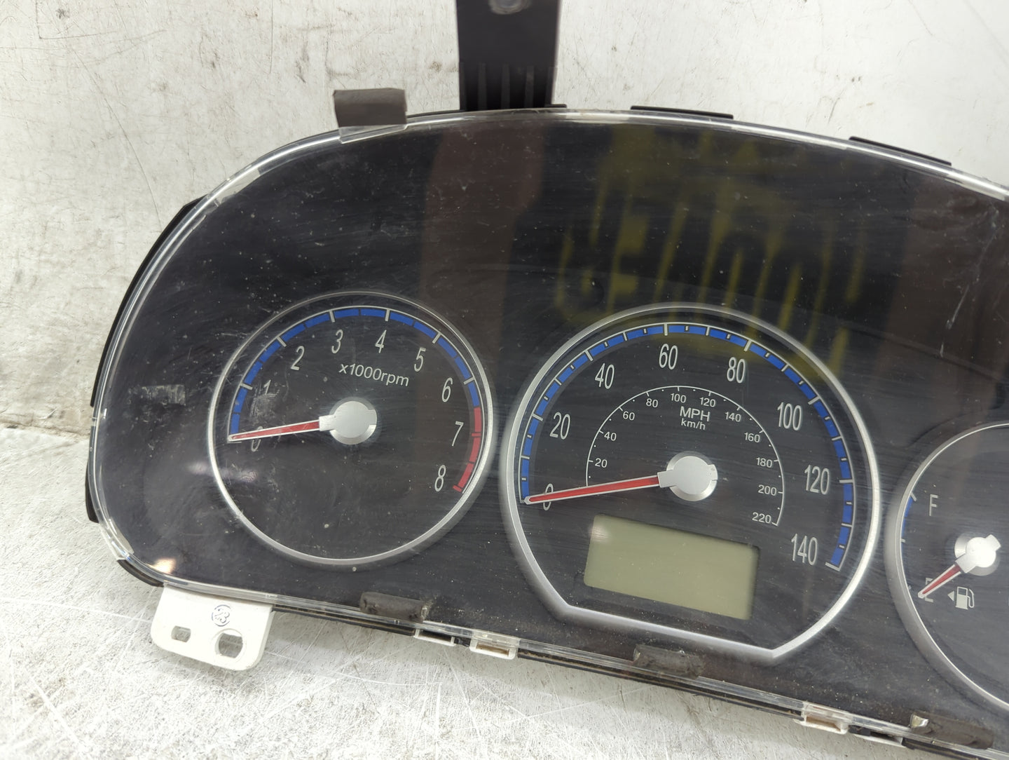 2009 Hyundai Santa Fe Instrument Cluster Speedometer Gauges P/N:94001-0W280 Fits OEM Used Auto Parts - Oemusedautoparts1.com