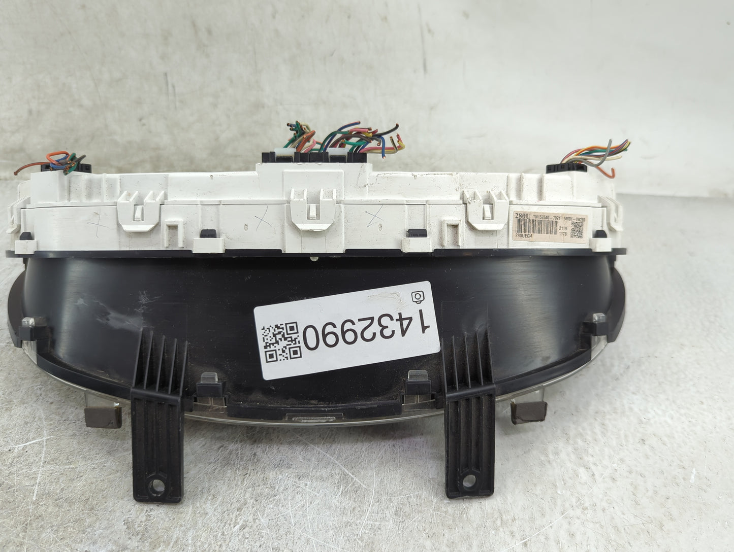 2009 Hyundai Santa Fe Instrument Cluster Speedometer Gauges P/N:94001-0W280 Fits OEM Used Auto Parts - Oemusedautoparts1.com