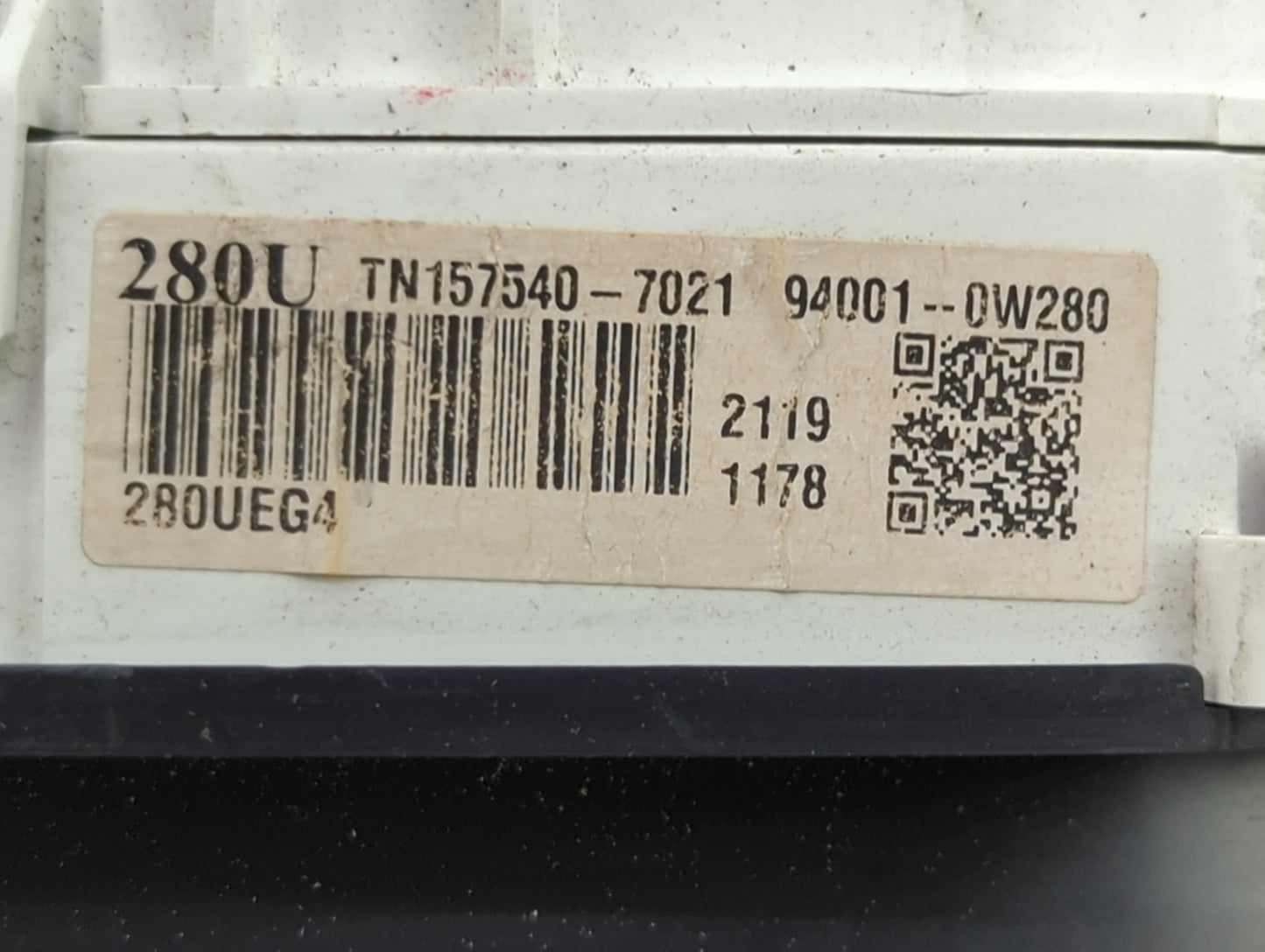 2009 Hyundai Santa Fe Instrument Cluster Speedometer Gauges P/N:94001-0W280 Fits OEM Used Auto Parts - Oemusedautoparts1.com