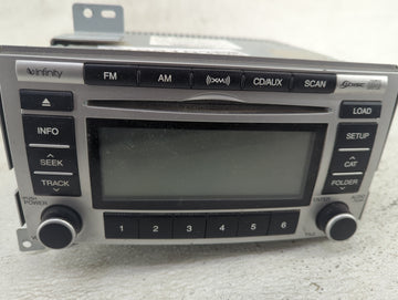 2009 Hyundai Santa Fe Radio AM FM Cd Player Receiver Replacement P/N:96190-0W000 A900 CMLXM QS, 961900W000XX1 Fits OEM Used 