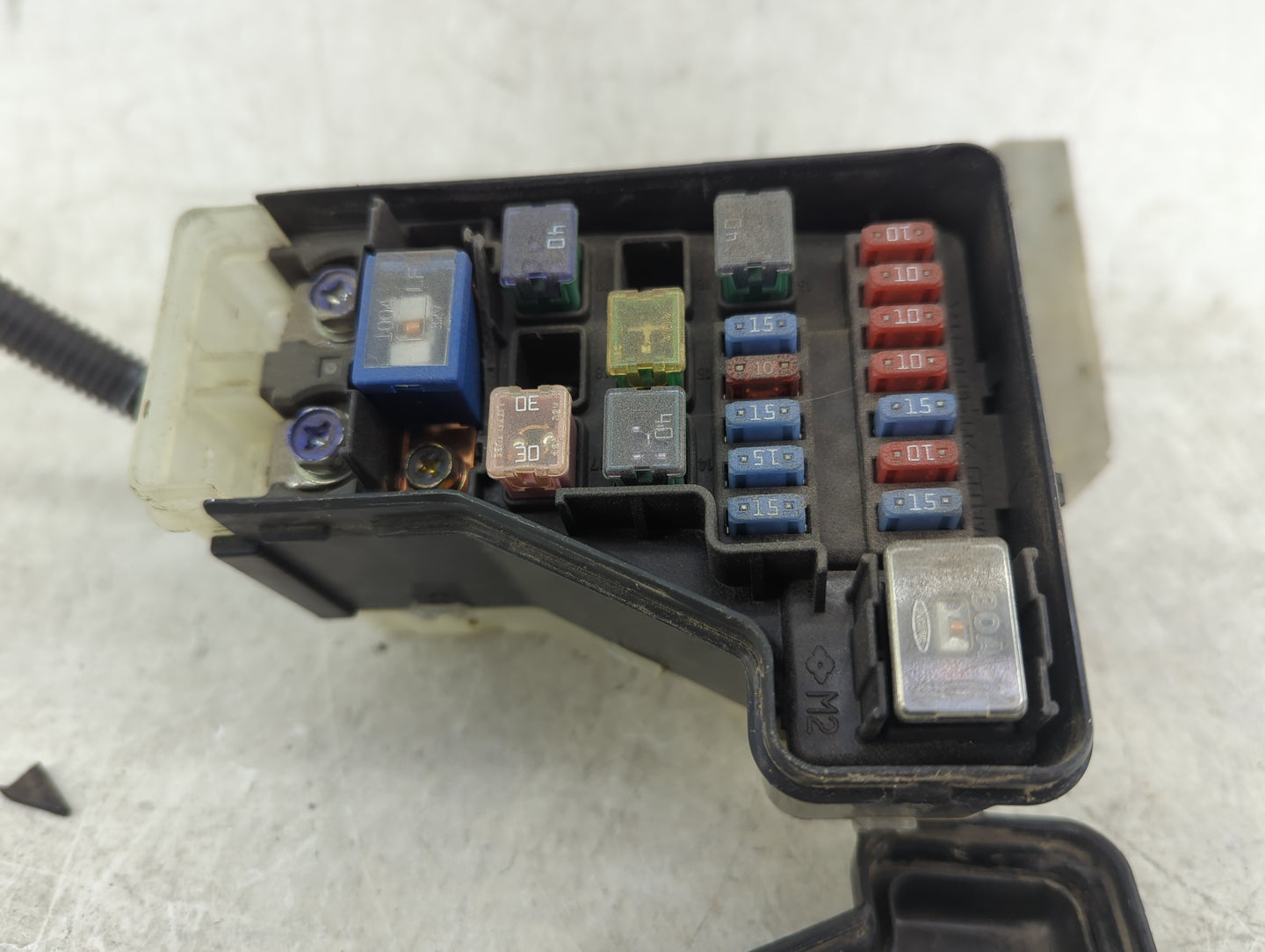 2007-2009 Hyundai Santa Fe Fusebox Fuse Box Panel Relay Module P/N:24382-4Z800 Fits Fits 2007 2008 2009 OEM Used Auto Parts 