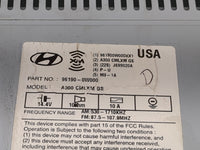 2009 Hyundai Santa Fe Radio AM FM Cd Player Receiver Replacement P/N:961900W000XX1 96190-0W000, A300CMLXMGS Fits OEM Used Au