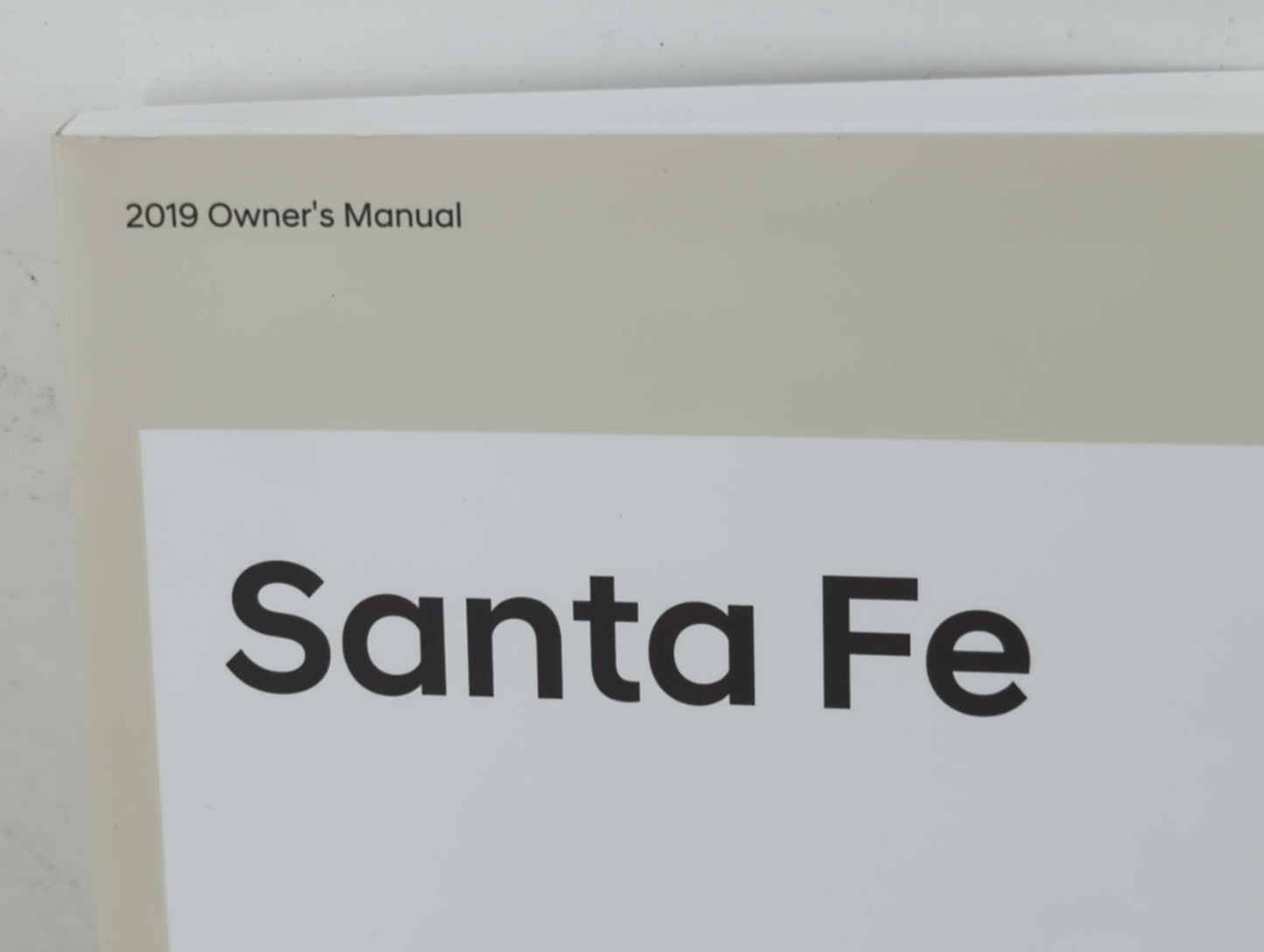 2009 Hyundai Santa Fe Owners Manual Book Guide P/N:KS2U-EU92H OEM Used Auto Parts - Oemusedautoparts1.com