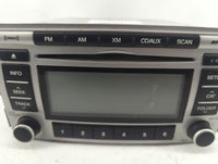 2009 Hyundai Santa Fe Radio AM FM Cd Player Receiver Replacement P/N:96180-0W000 Fits OEM Used Auto Parts - Oemusedautoparts