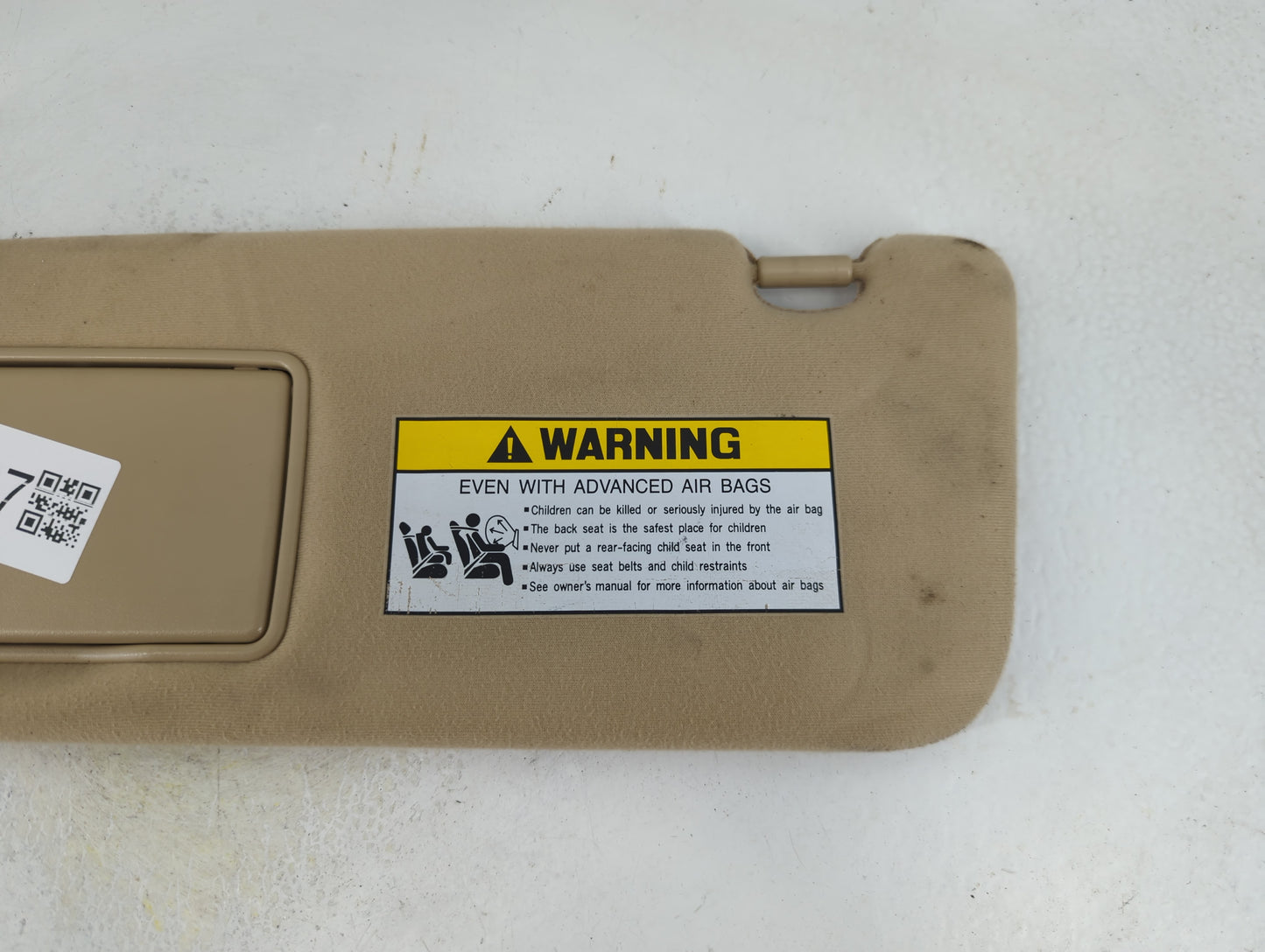 2008-2010 Hyundai Sonata Sun Visor Shade Replacement Driver Left Mirror Fits Fits 2008 2009 2010 OEM Used Auto Parts - Oemus