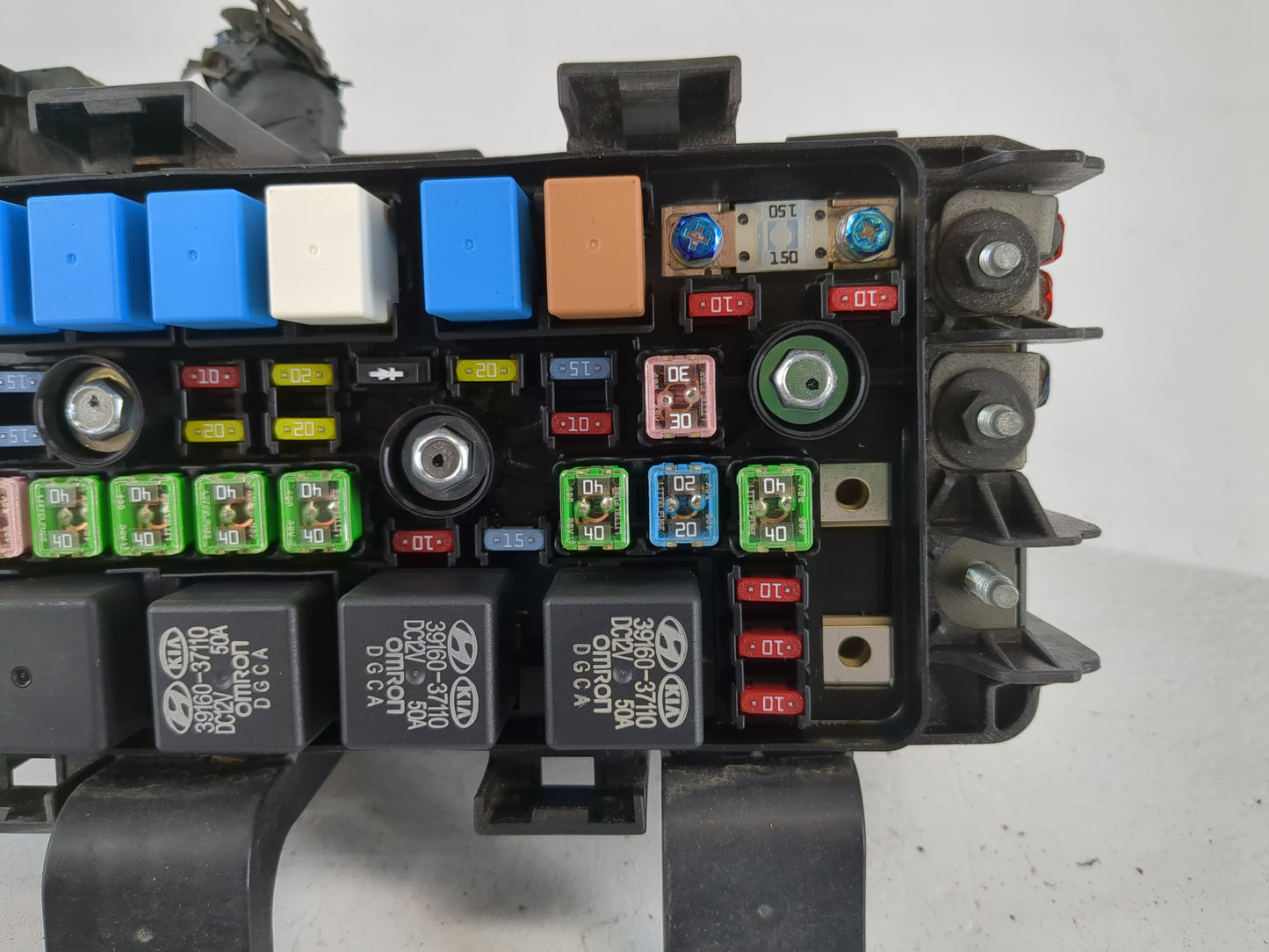 2008-2010 Hyundai Sonata Fusebox Fuse Box Panel Relay Module P/N:91950-3K750 Fits Fits 2008 2009 2010 OEM Used Auto Parts - 