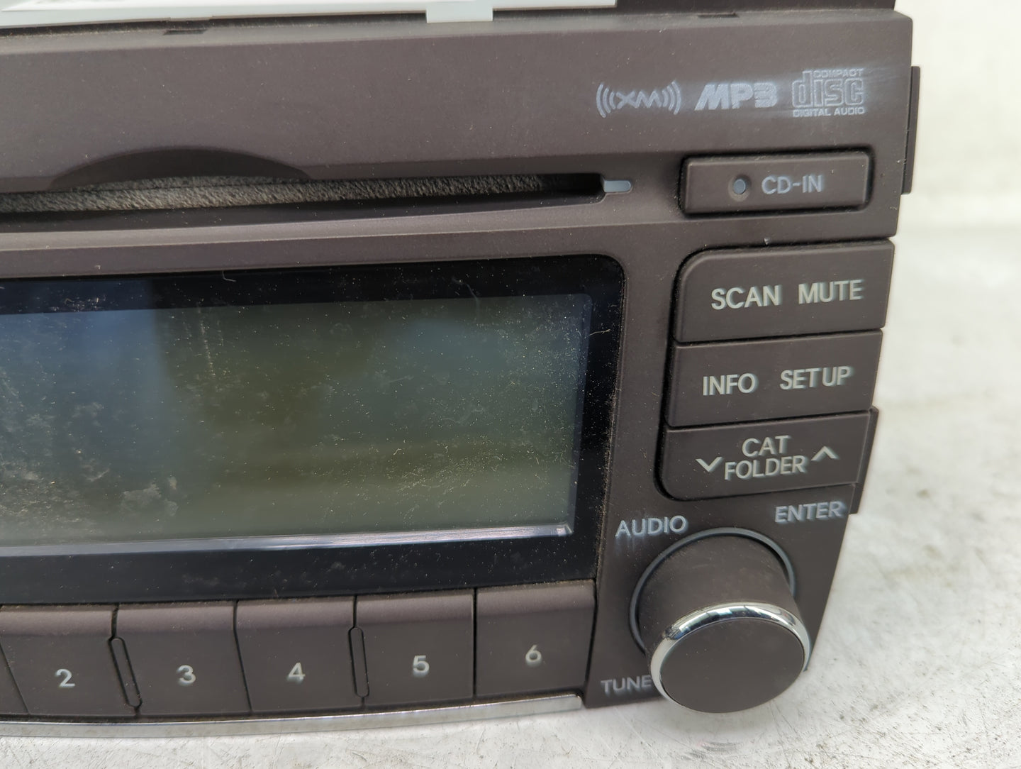 2009-2010 Hyundai Sonata Radio AM FM Cd Player Receiver Replacement P/N:96185-3K100 A-200NFU GEN1.5 GS Fits Fits 2009 2010 O