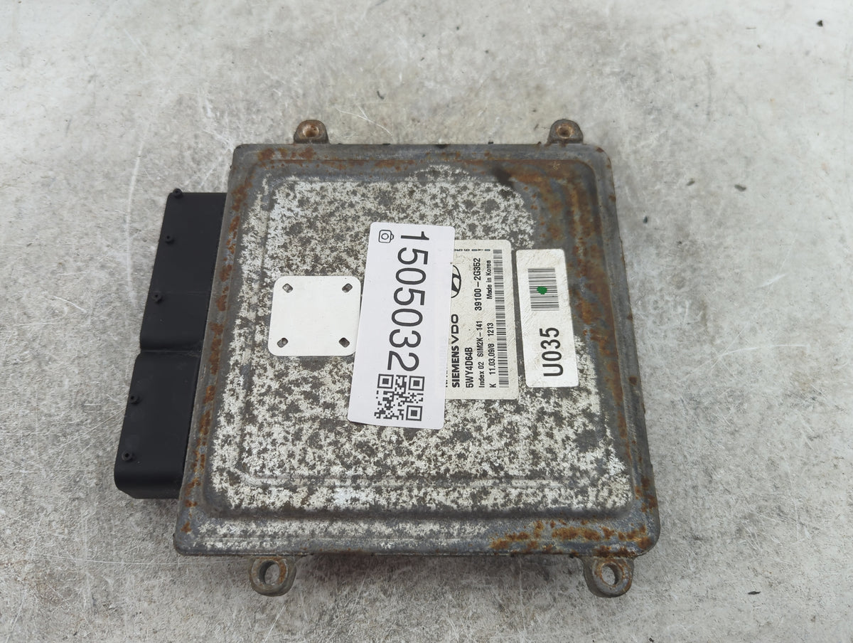 2009-2010 Hyundai Sonata PCM Engine Control Computer ECU ECM PCU OEM P/N:5WY4D64B SIM2K-141, 39100-2G352 Fits 2009 2010 OEM 