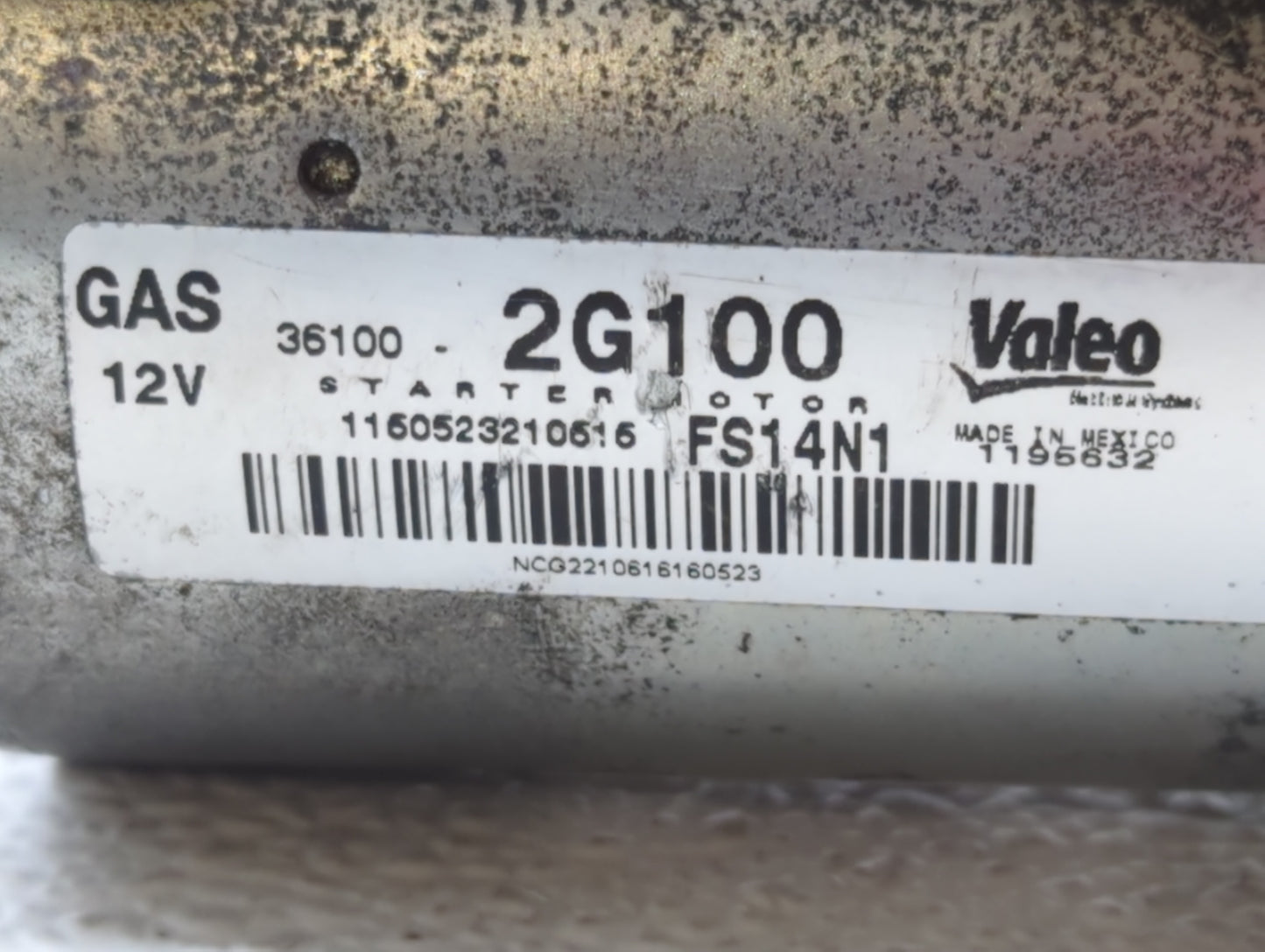 2008-2014 Hyundai Sonata Car Starter Motor Solenoid OEM P/N:36100-2G100 Fits Fits 2008 2009 2010 2011 2012 2013 2014 OEM Use