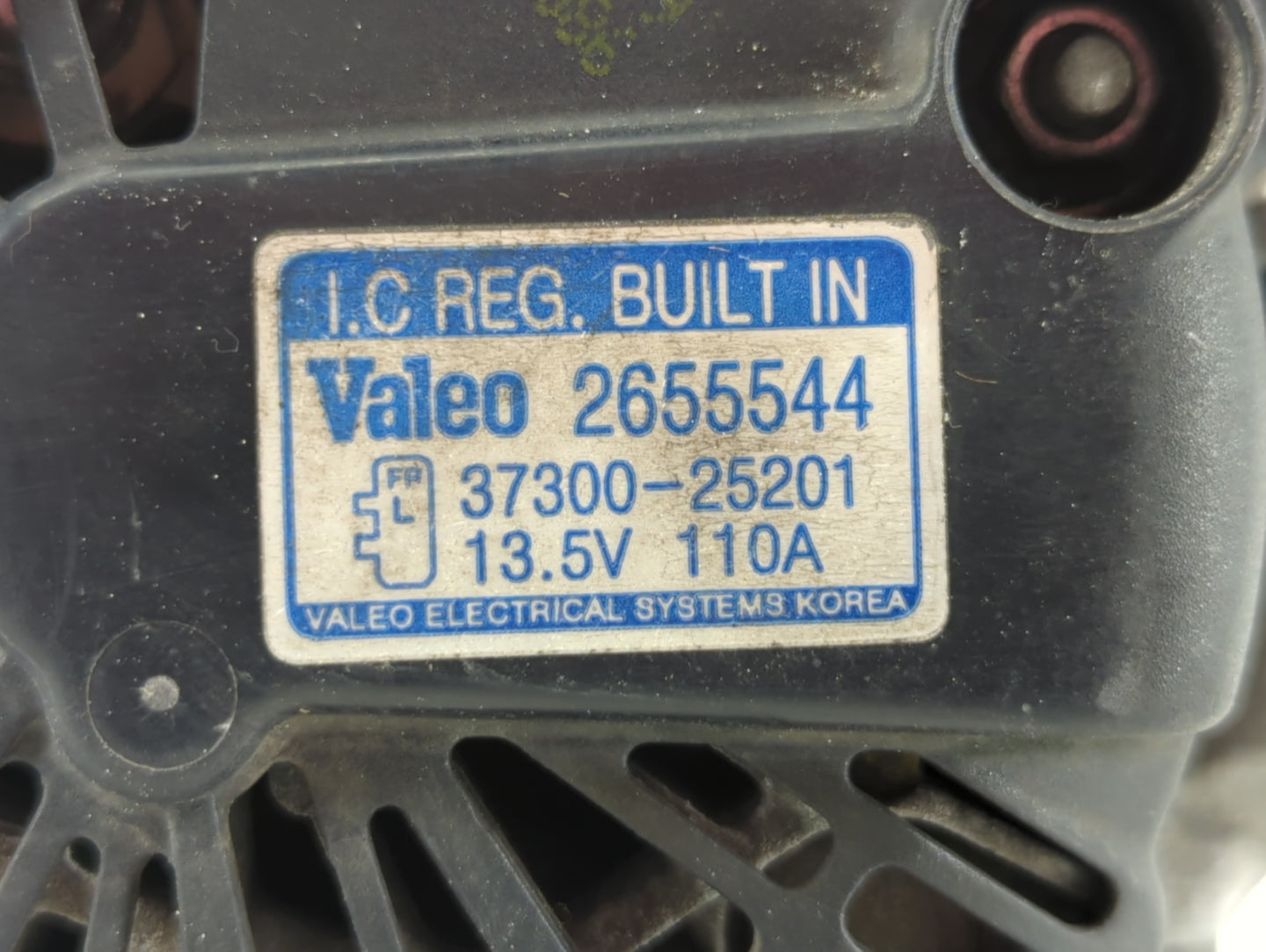 2009-2010 Hyundai Sonata Alternator Replacement Generator Charging Assembly Engine OEM P/N:37300-25201 Fits Fits 2009 2010 O