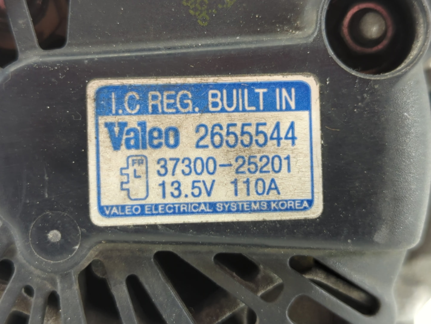 2009-2010 Hyundai Sonata Alternator Replacement Generator Charging Assembly Engine OEM P/N:37300-25201 Fits Fits 2009 2010 O