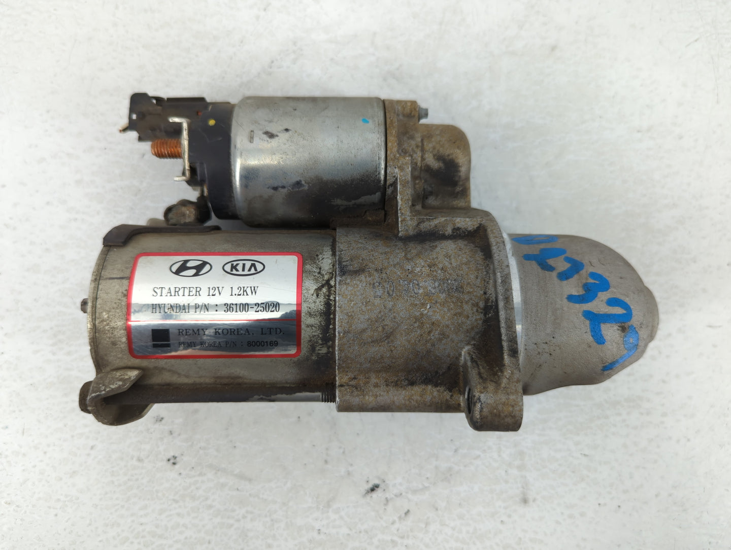 2006-2010 Hyundai Sonata Car Starter Motor Solenoid OEM P/N:36100-25020 Fits Fits 2006 2007 2008 2009 2010 2011 2012 OEM Use