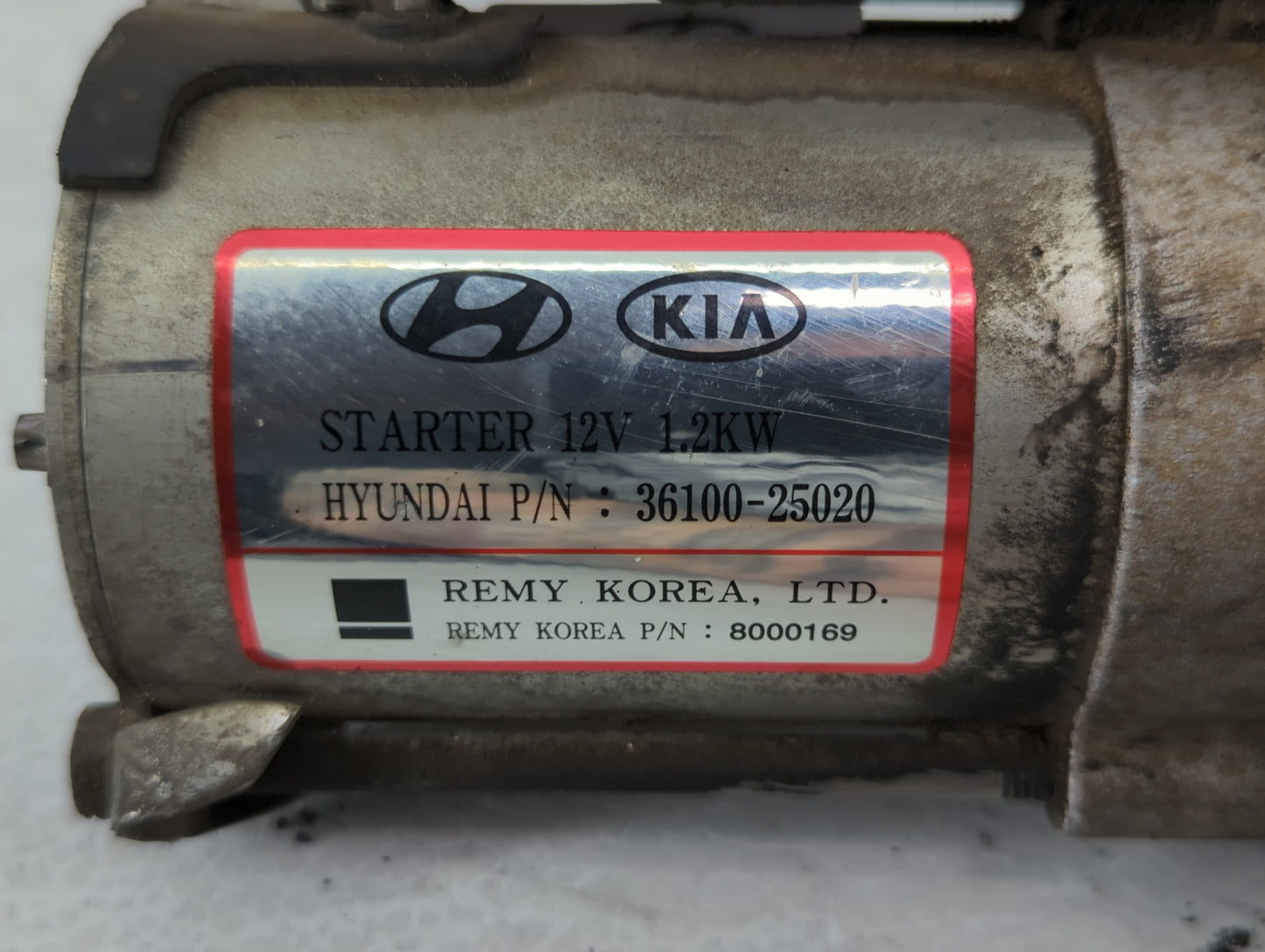 2006-2010 Hyundai Sonata Car Starter Motor Solenoid OEM P/N:36100-25020 Fits Fits 2006 2007 2008 2009 2010 2011 2012 OEM Use