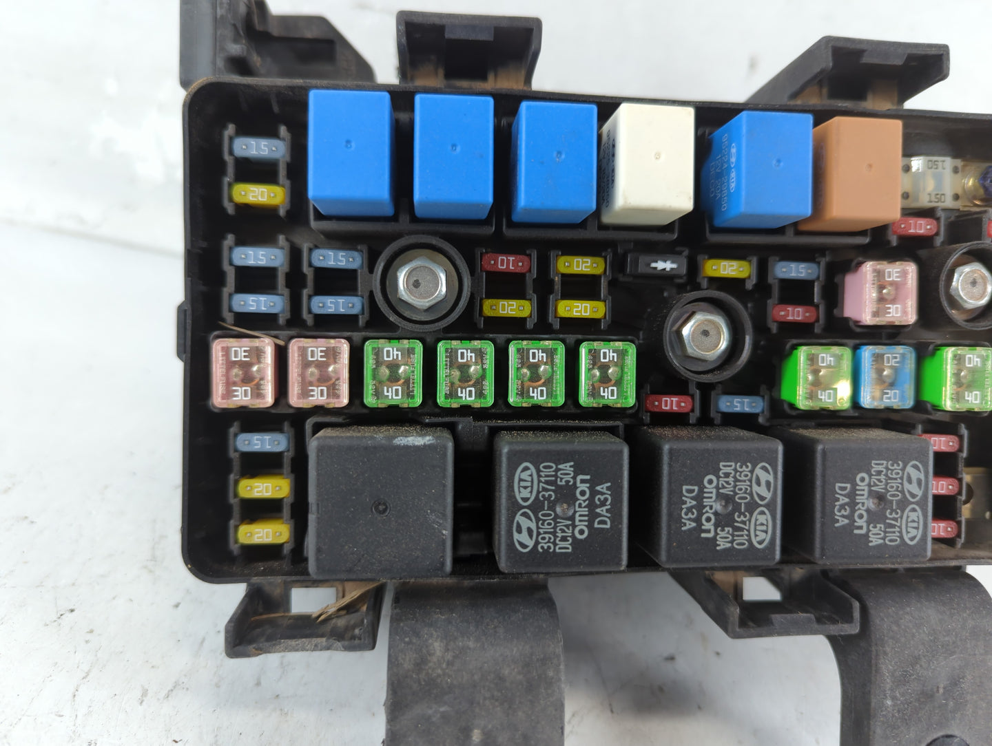 2008-2010 Hyundai Sonata Fusebox Fuse Box Panel Relay Module P/N:91950-3K510 Fits Fits 2008 2009 2010 OEM Used Auto Parts - 