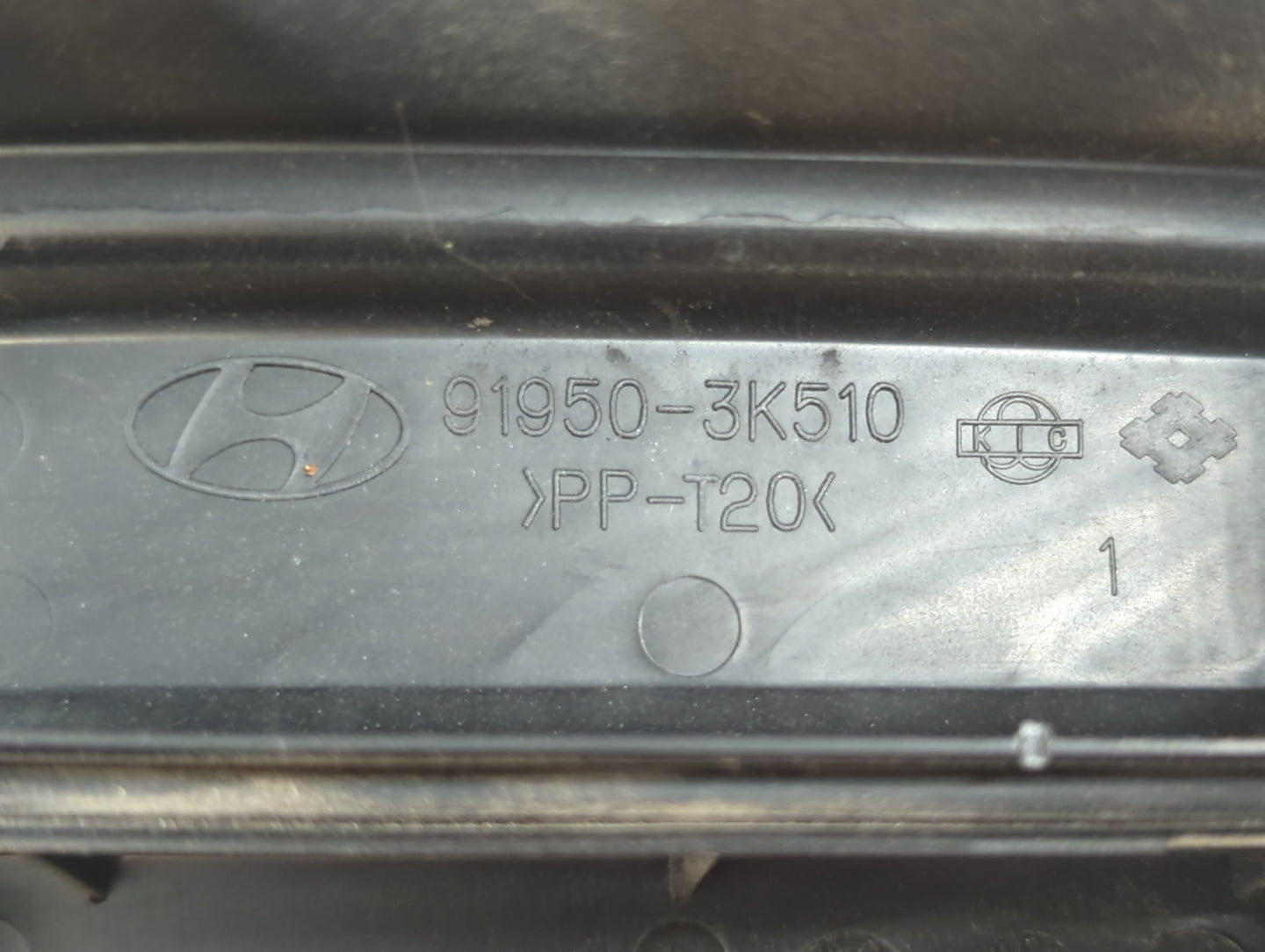 2008-2010 Hyundai Sonata Fusebox Fuse Box Panel Relay Module P/N:91950-3K510 Fits Fits 2008 2009 2010 OEM Used Auto Parts - 