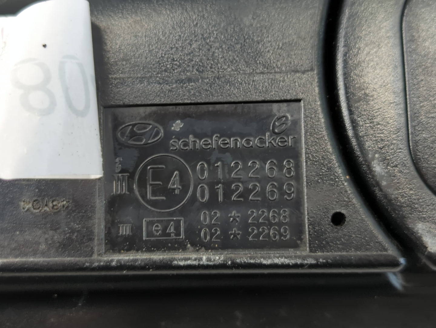 2005-2009 Hyundai Tucson Side Mirror Replacement Passenger Right View Door Mirror P/N:E4012269 E4012268 Fits OEM Used Auto P