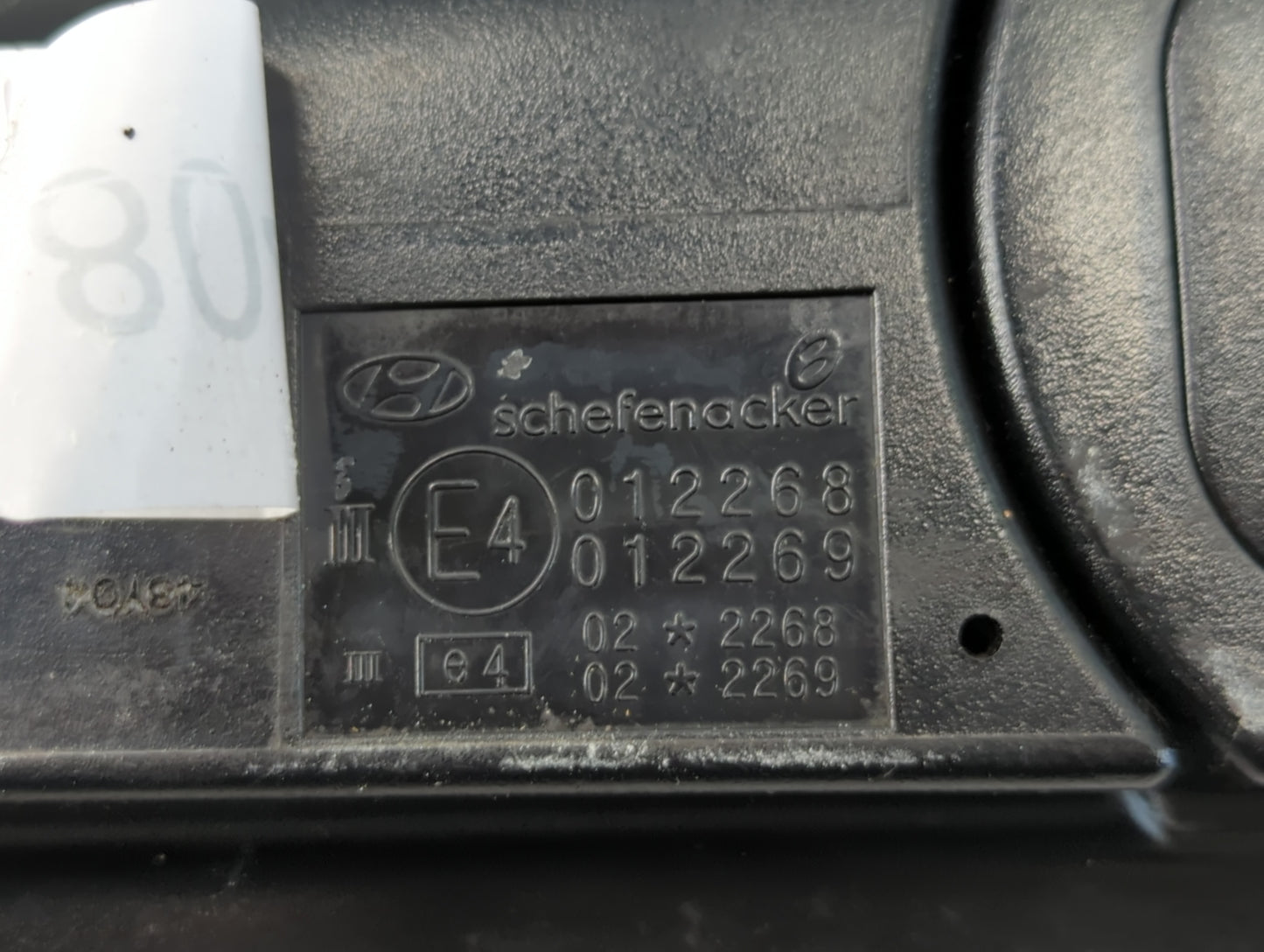 2005-2009 Hyundai Tucson Side Mirror Replacement Passenger Right View Door Mirror P/N:E4012269 E4012268 Fits OEM Used Auto P