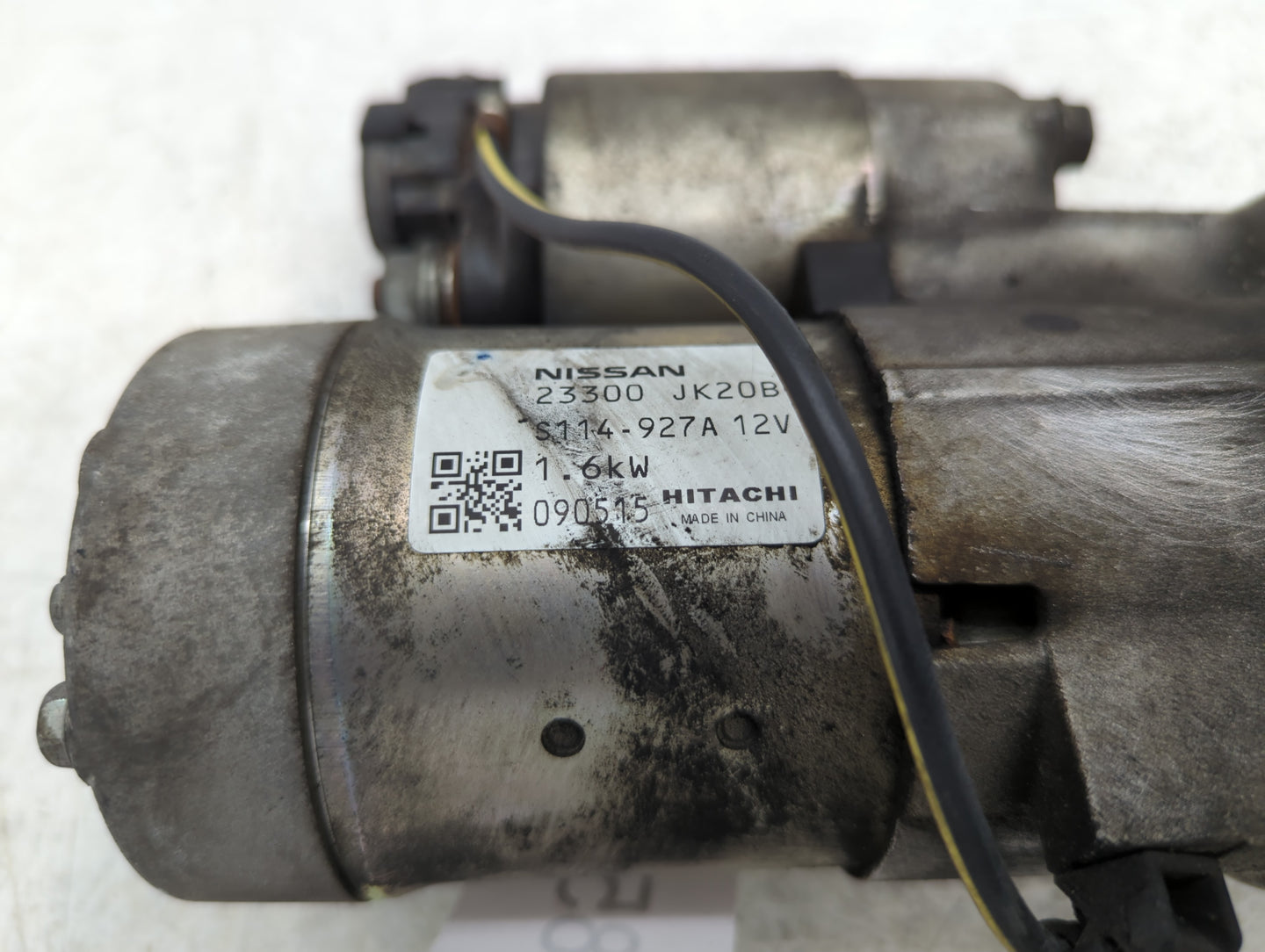2008-2012 Infiniti Ex35 Car Starter Motor Solenoid OEM P/N:23300 JK20B Fits Fits 2007 2008 2009 2010 2011 2012 OEM Used Auto