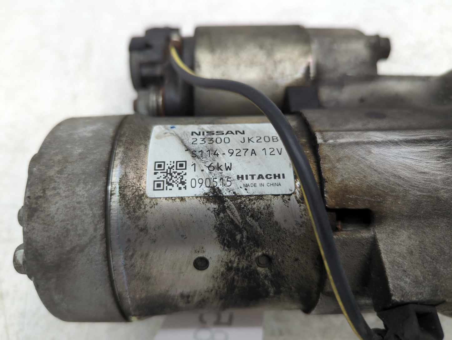 2008-2012 Infiniti Ex35 Car Starter Motor Solenoid OEM P/N:23300 JK20B Fits Fits 2007 2008 2009 2010 2011 2012 OEM Used Auto
