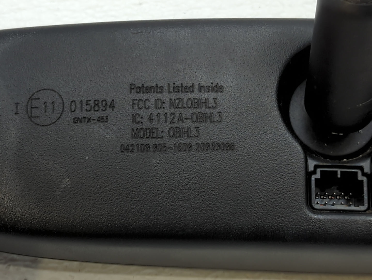 2009-2012 Infiniti Fx35 Interior Rear View Mirror Replacement OEM P/N:E11015894 Fits Fits 2009 2010 2011 2012 OEM Used Auto 