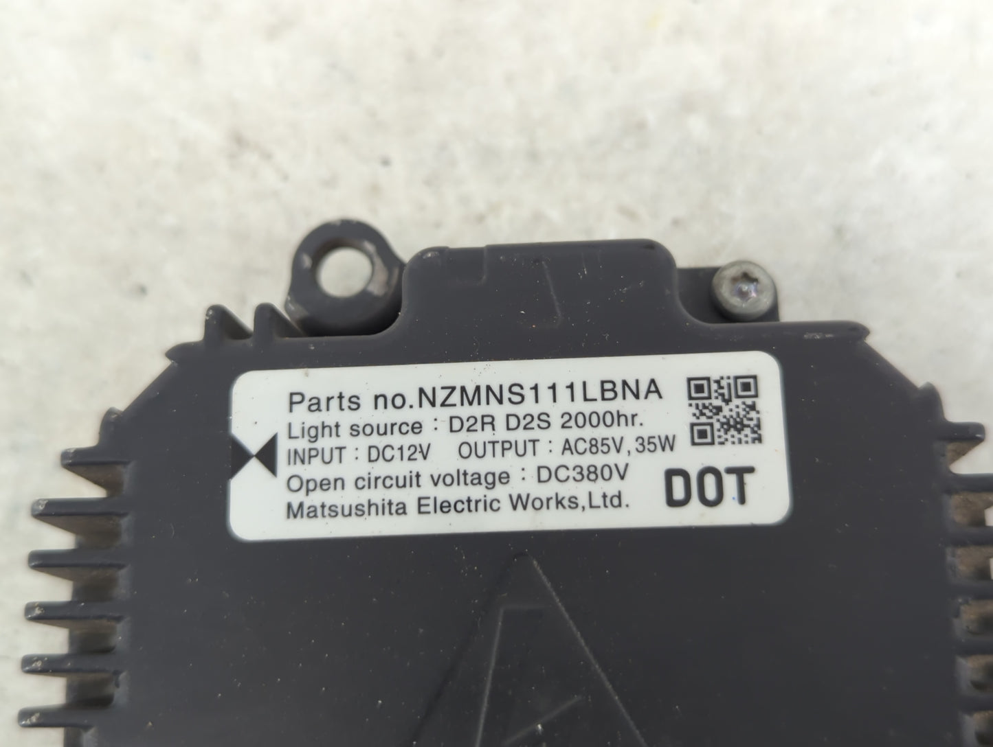 2009-2012 Infiniti Fx35 Headlight Ballast Head Light - Oemusedautoparts1.com