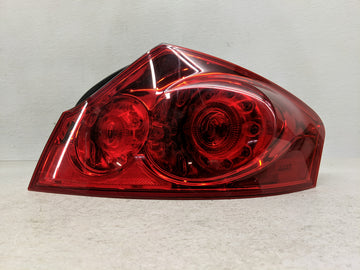 2009 Infiniti G35 Tail Light Assembly Passenger Right OEM Fits OEM Used Auto Parts - Oemusedautoparts1.com