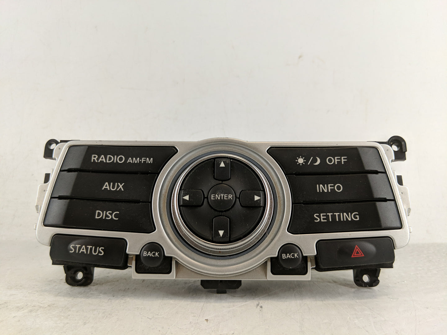 2008-2013 Infiniti G37 Radio Control Panel - Oemusedautoparts1.com
